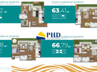 Apartamento 2 Quartos 58m² 