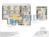 Apartamento 2 Quartos 80m² 