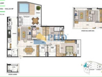Apartamento 3 Quartos 100m² 
