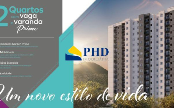 Apartamento 2 quartos Curicica - PHD Imobiliária