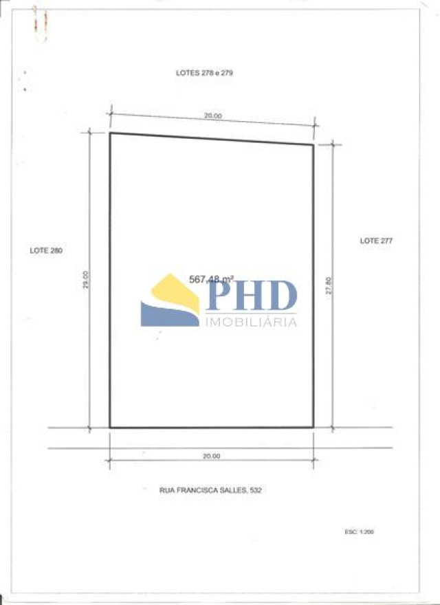 Terreno  1150m² 