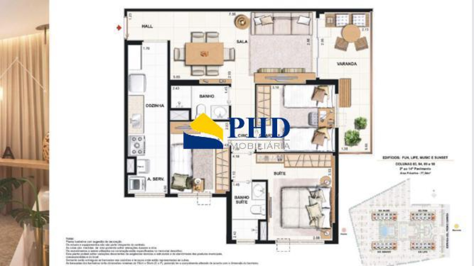 Apartamento 2 Quartos 66m² 