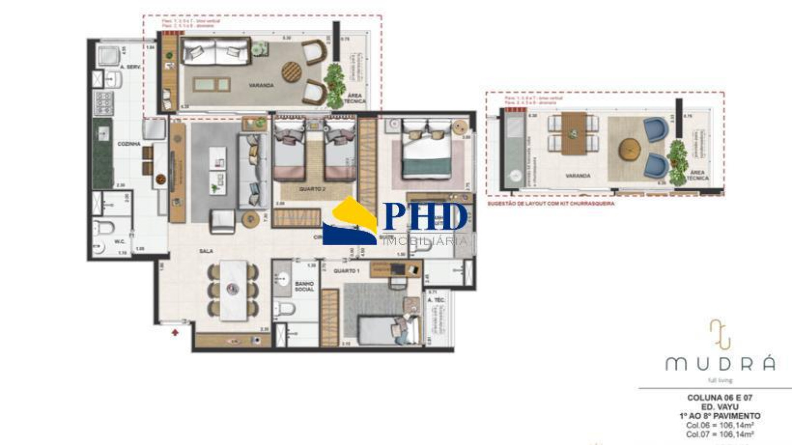 Apartamento 2 Quartos 79m² 