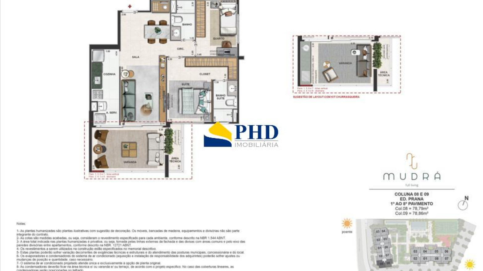 Apartamento 2 Quartos 79m² 