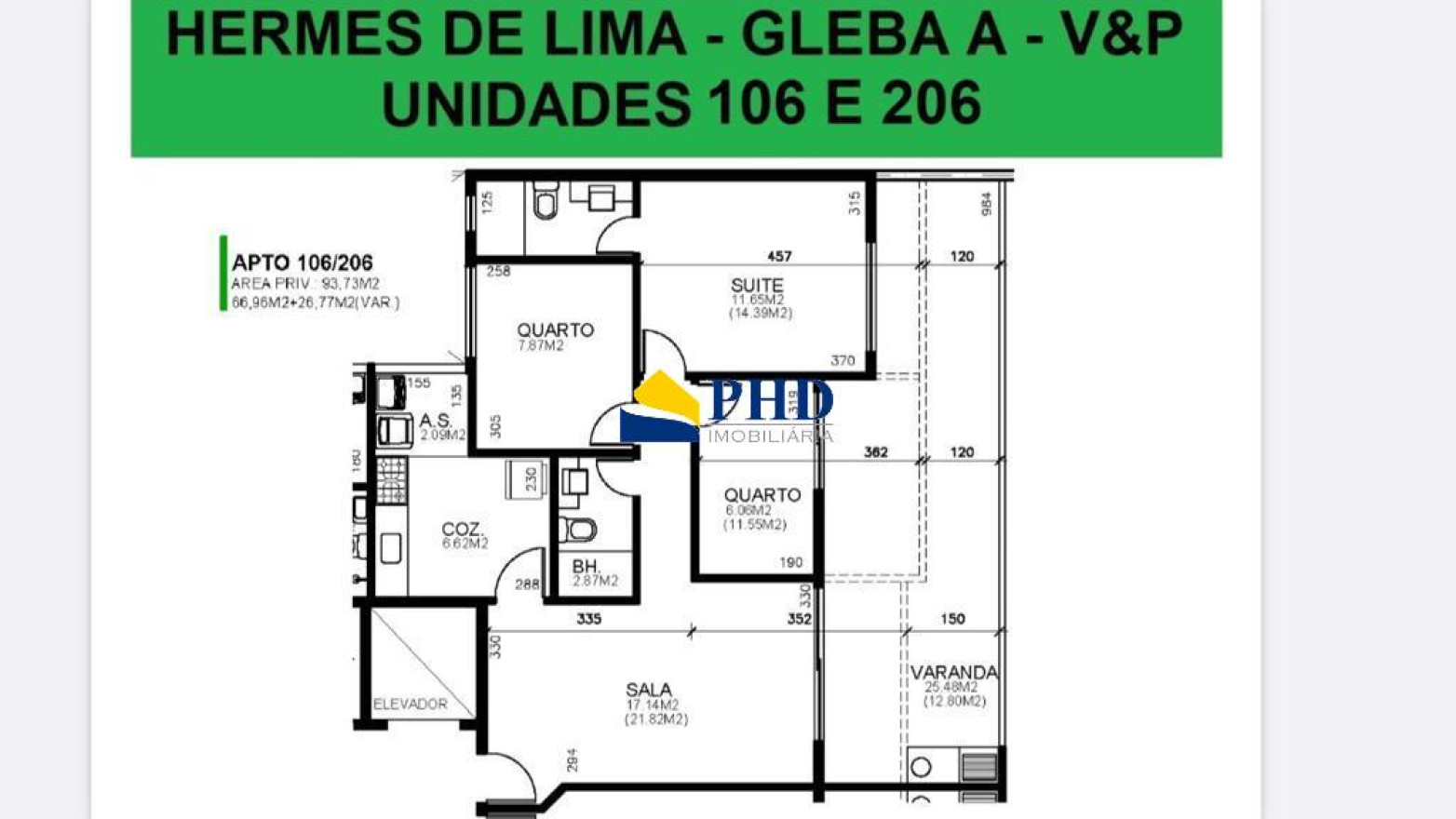 Apartamento 3 Quartos 88m² 