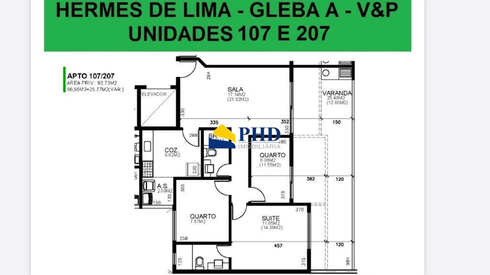 Apartamento 3 Quartos 88m² 
