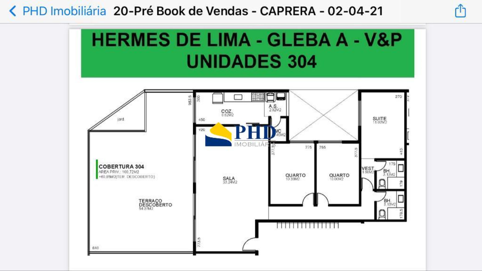 Apartamento 3 Quartos 88m² 