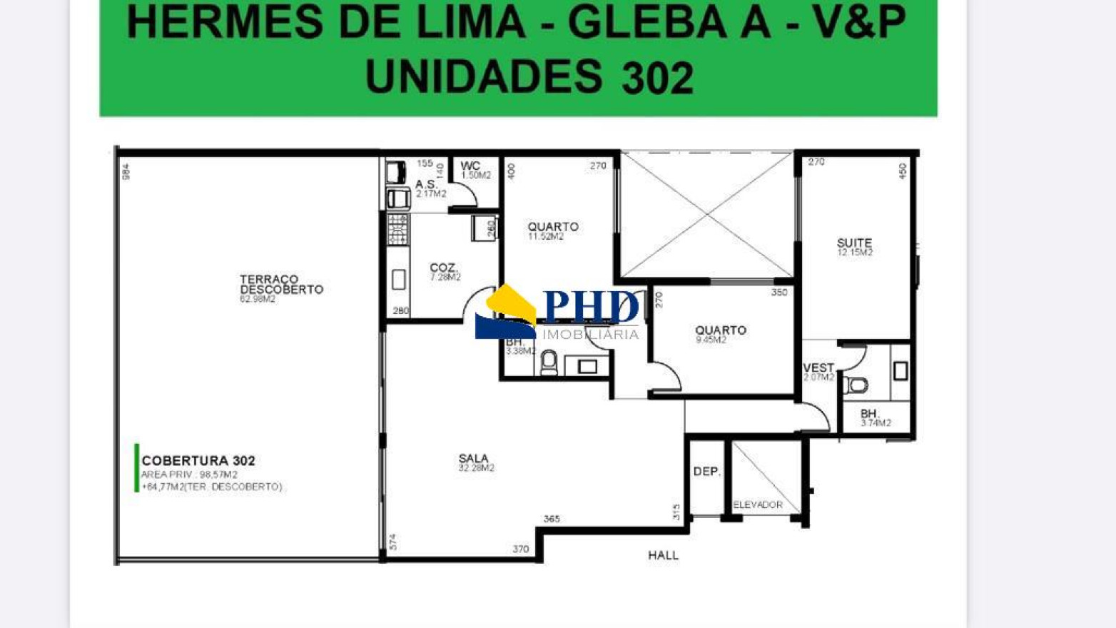 Apartamento 3 Quartos 88m² 