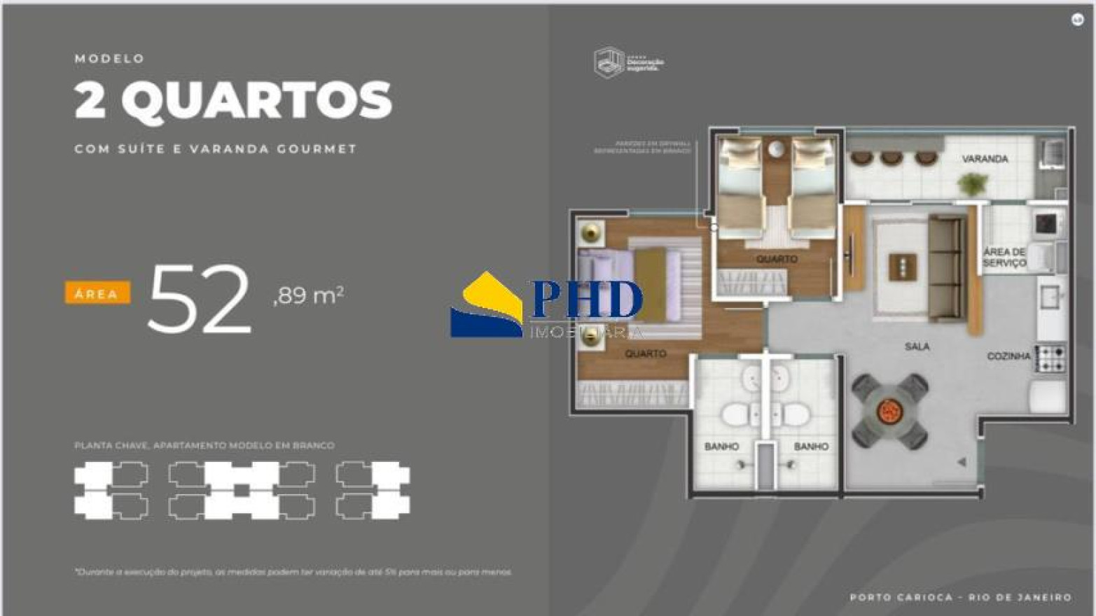 Apartamento 2 Quartos 46m² 