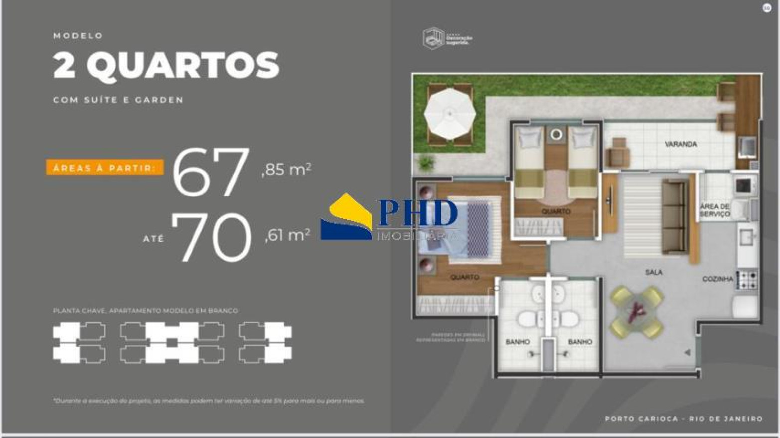 Apartamento 2 Quartos 46m² 