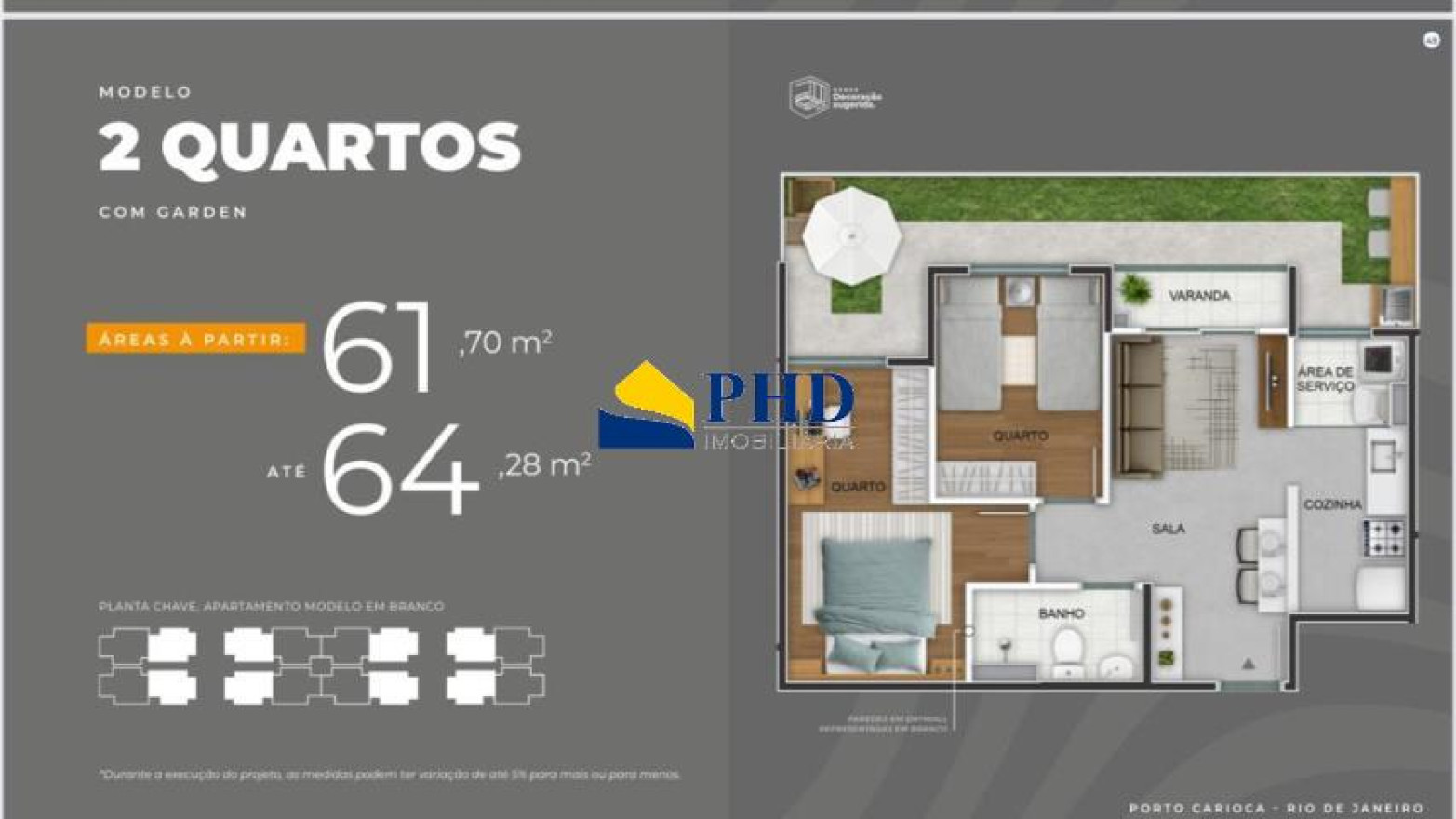 Apartamento 2 Quartos 46m² 