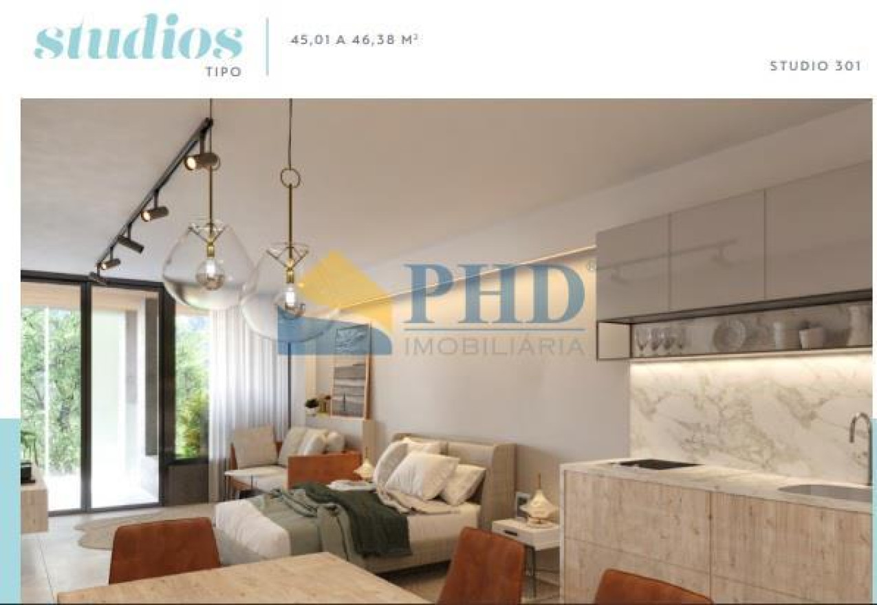 Apartamento 1 Quartos 46m² 