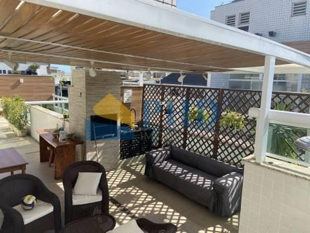 Cobertura 3 Quartos 217m² 