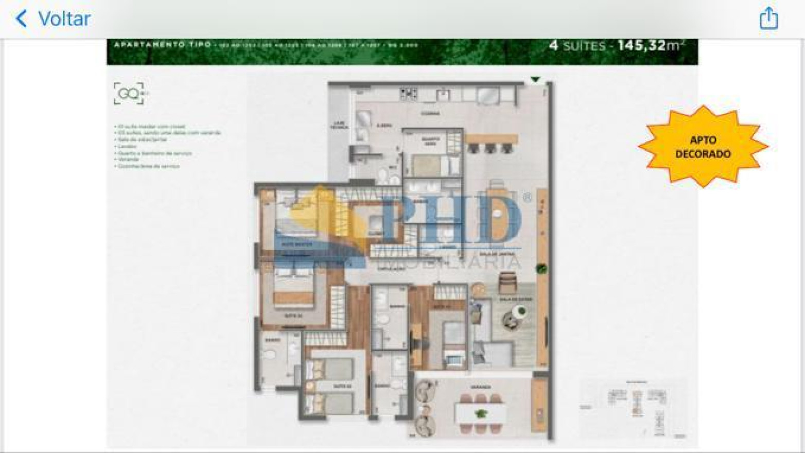 Apartamento 2 Quartos 69m² 