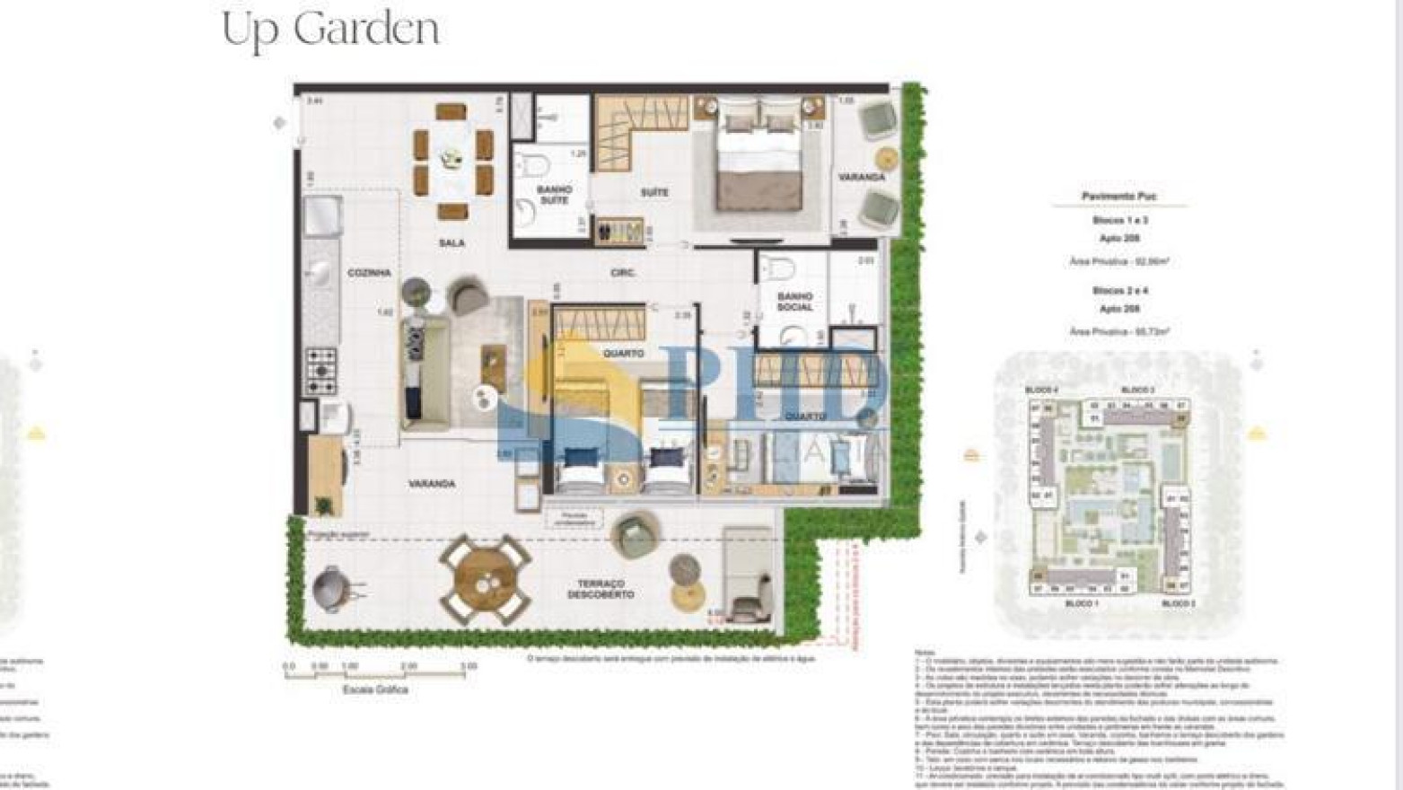 Apartamento 2 Quartos 60m² 