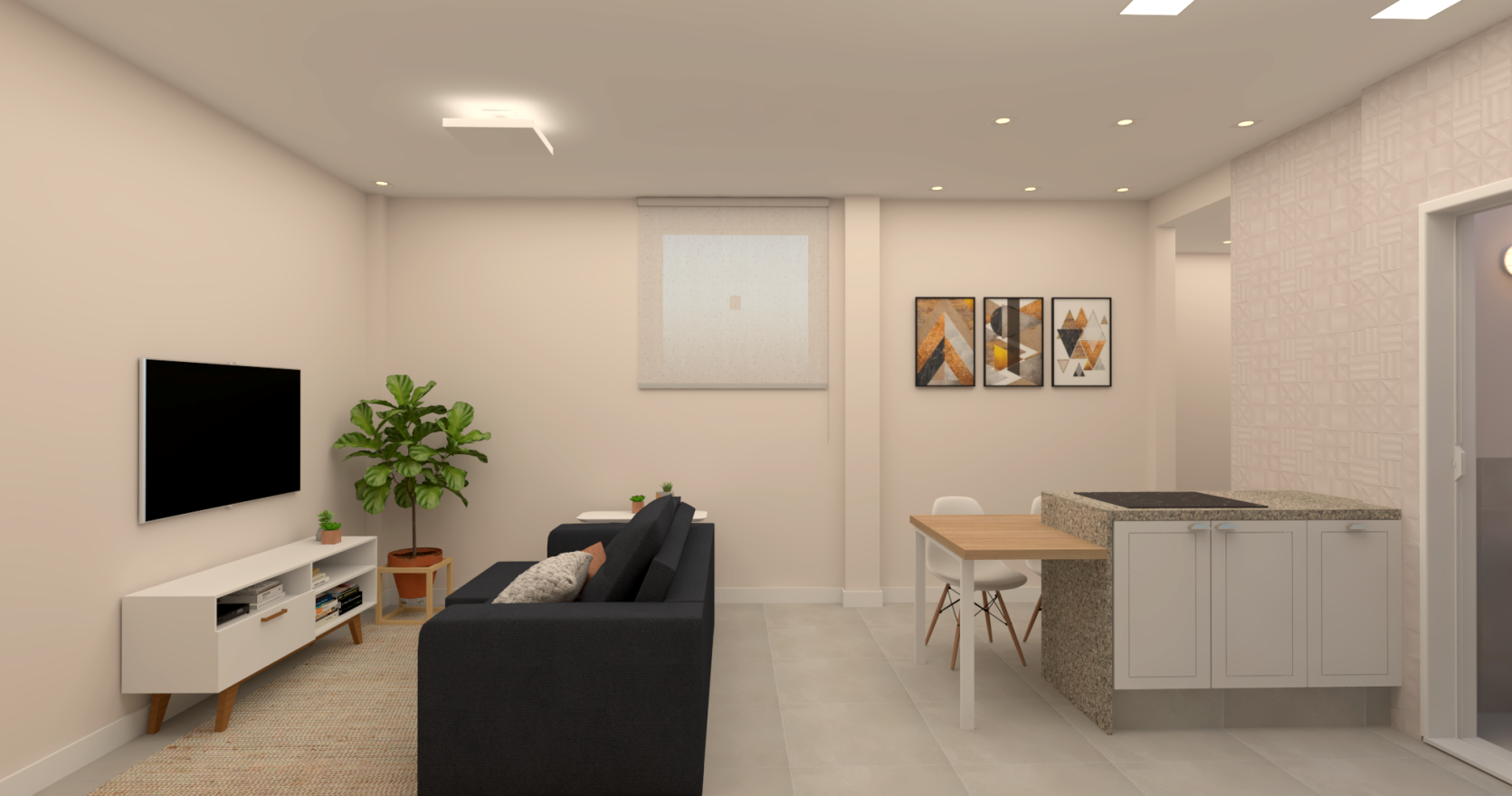 Apartamento 2 Quartos 73m² 