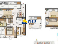 Apartamento 2 Quartos 55m² 