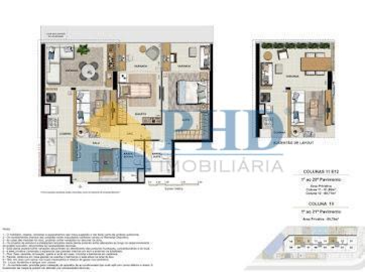 Apartamento 2 Quartos 80m² 
