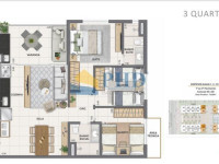 Apartamento 2 Quartos 57m² 